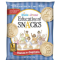 Dick And Jane States & Capitals Educational Snack Crackers 1 oz. Pouch, PK120 SC8801